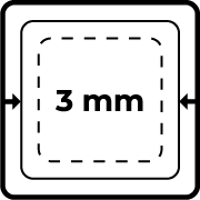 Fond perdu 3 mm