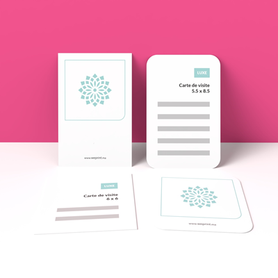 Cartes de Visite Luxe TEST