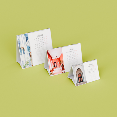 Calendriers Chevalets Spirales